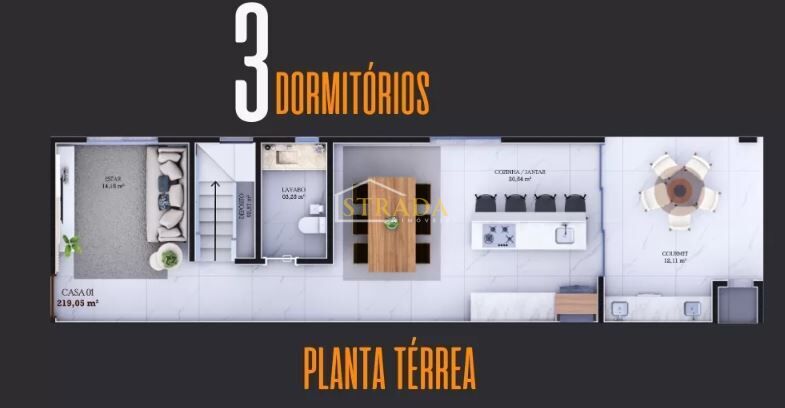 Casa, 3 quartos, 110 m² - Foto 15