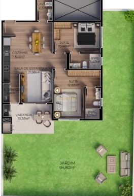 Apartamento, 2 quartos, 83 m² - Foto 17