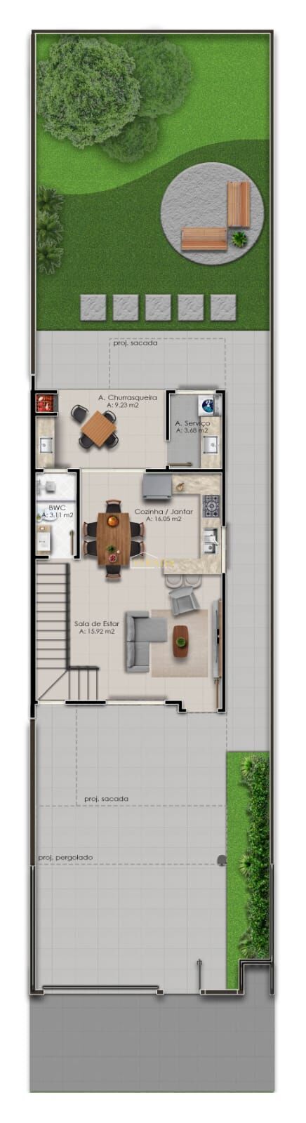 Casa, 3 quartos, 135 m² - Foto 5