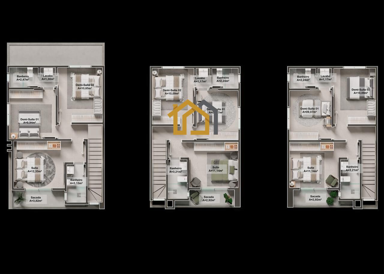 Casa à venda com 3 quartos, 129m² - Foto 8