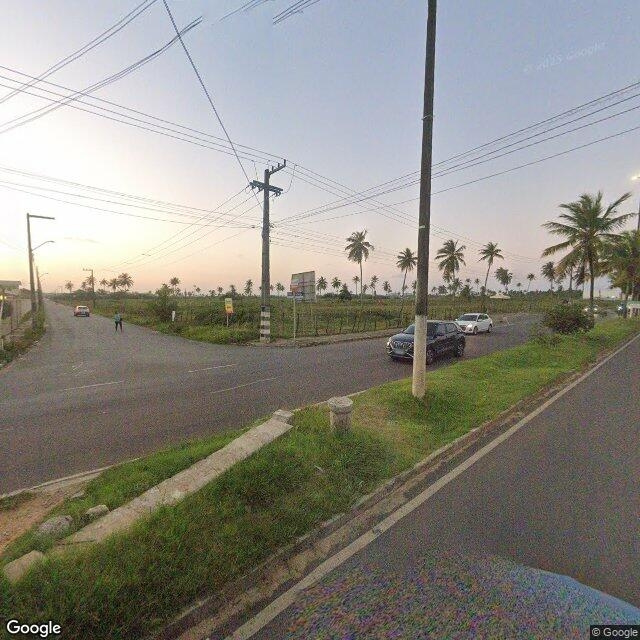 Imagem estática do "Street View" da localização