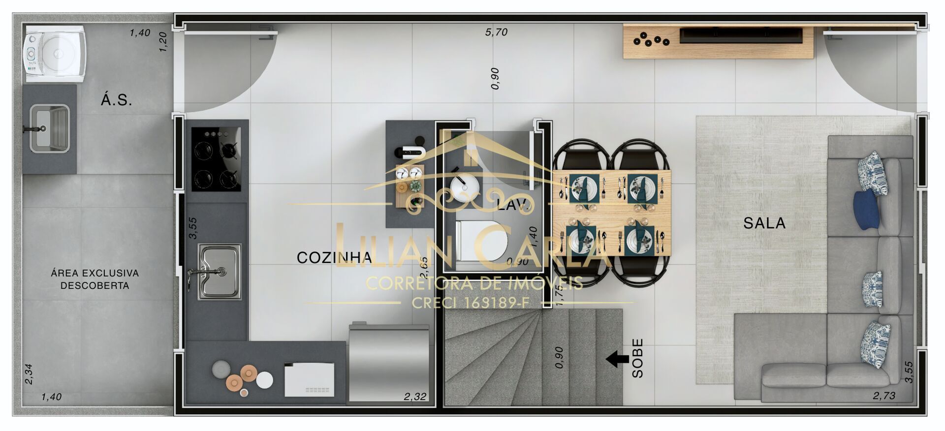 Casa de Condomínio, 2 quartos - Foto 8