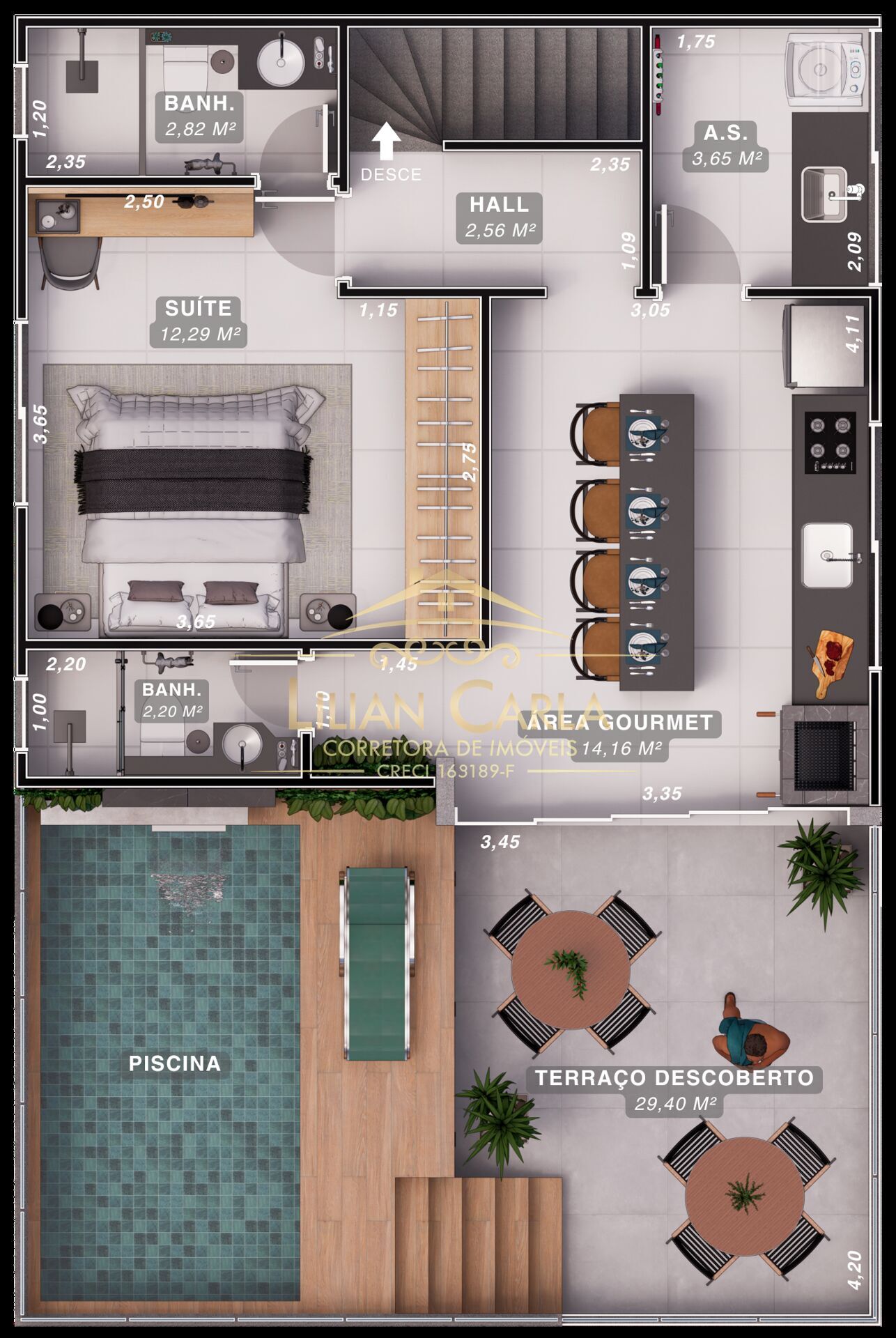 Casa de Condomínio, 2 quartos - Foto 37