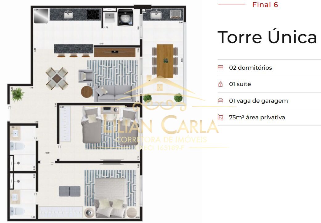 Apartamento, 3 quartos, 91 m² - Foto 48