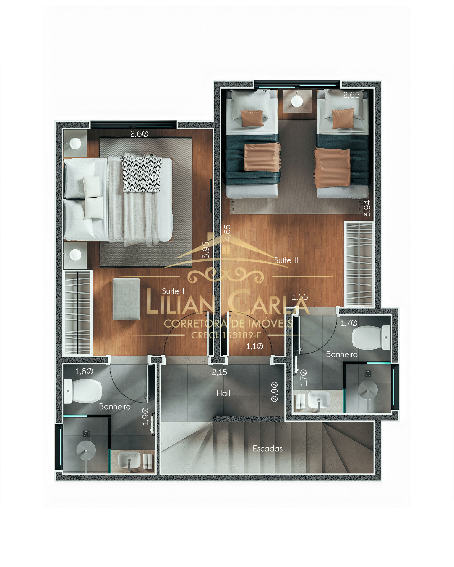 Casa de Condomínio, 2 quartos - Foto 7