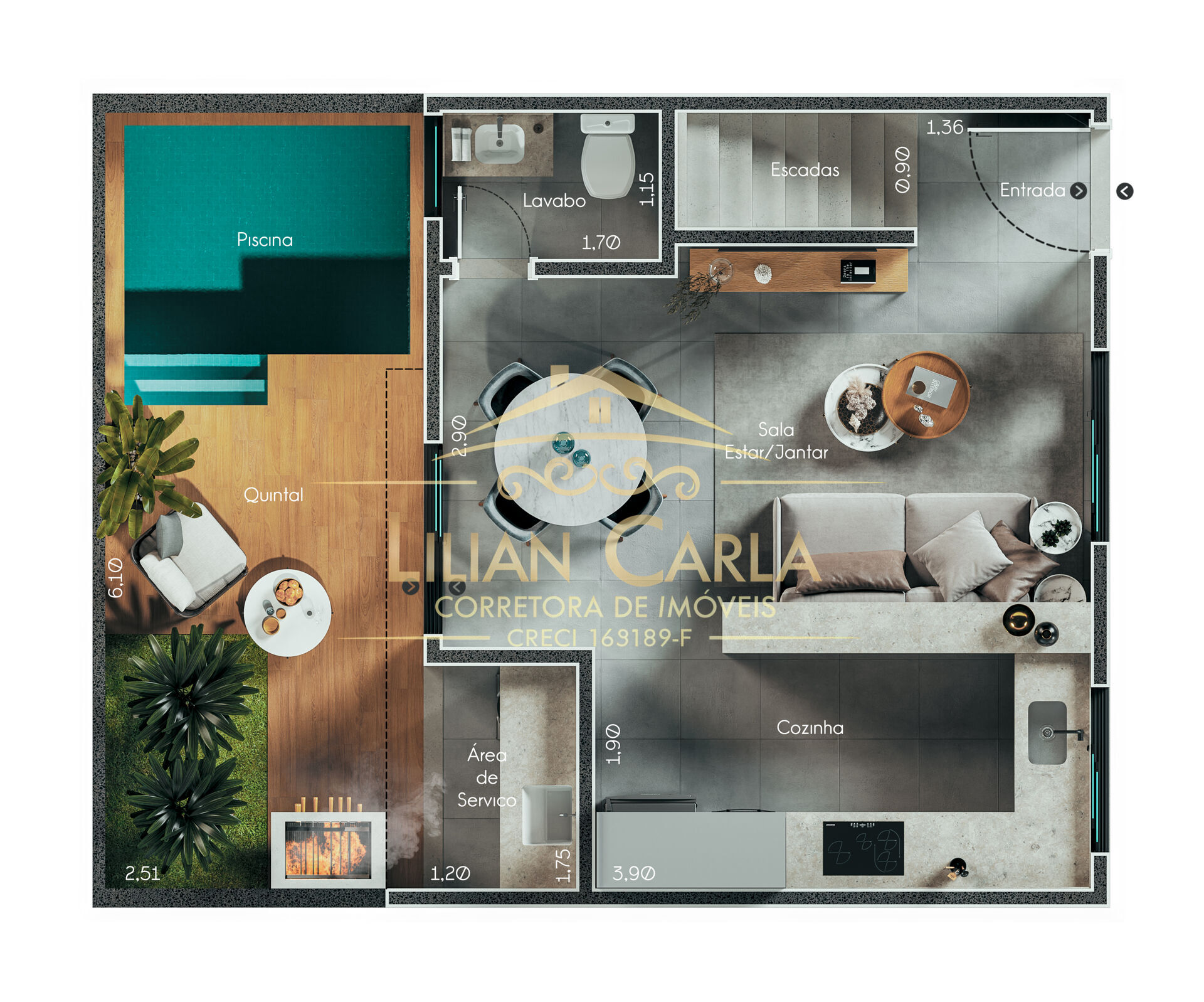 Casa de Condomínio, 2 quartos - Foto 6