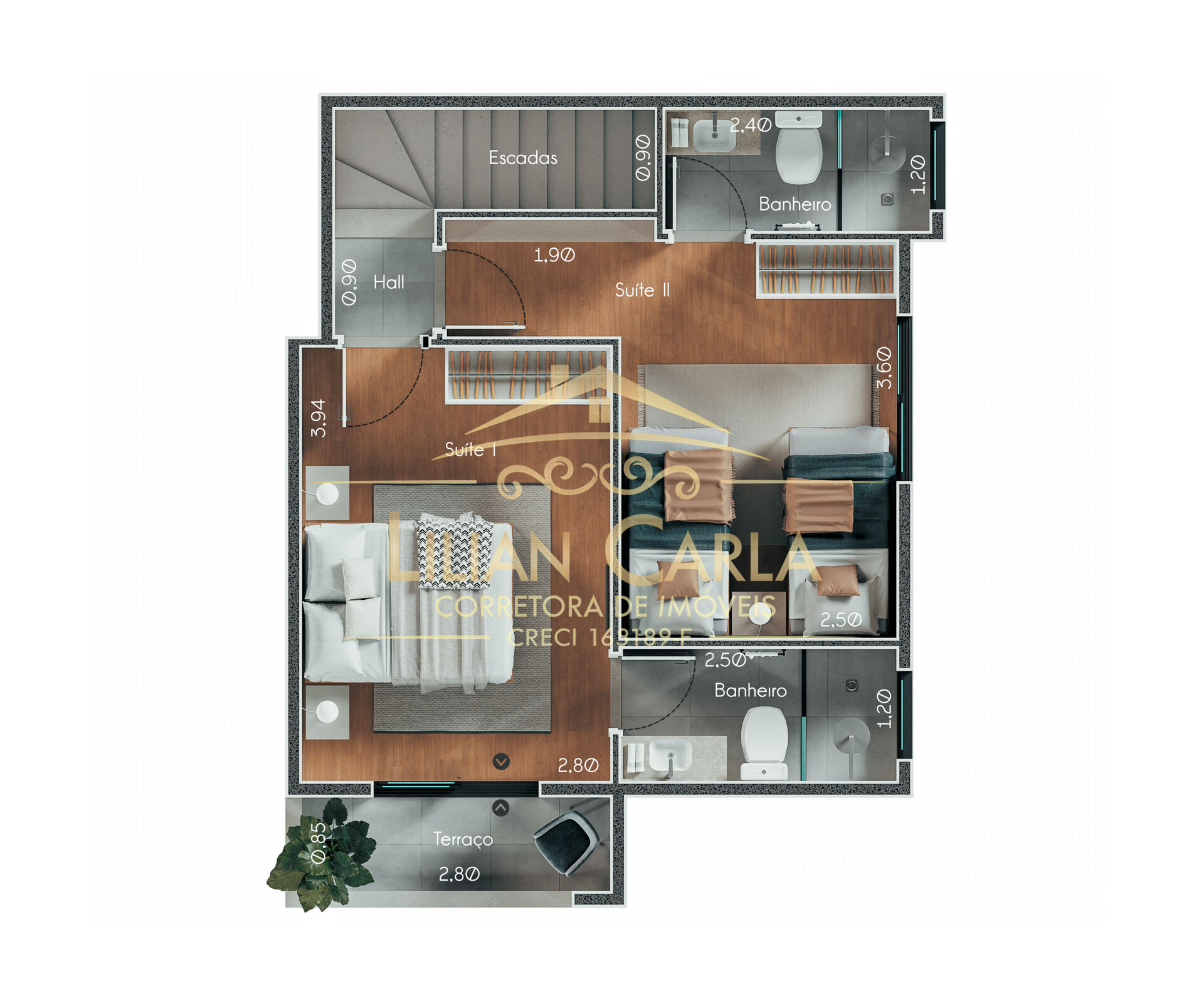 Casa de Condomínio, 2 quartos - Foto 5