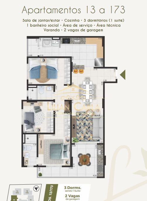 Apartamento, 3 quartos, 104 m² - Foto 29