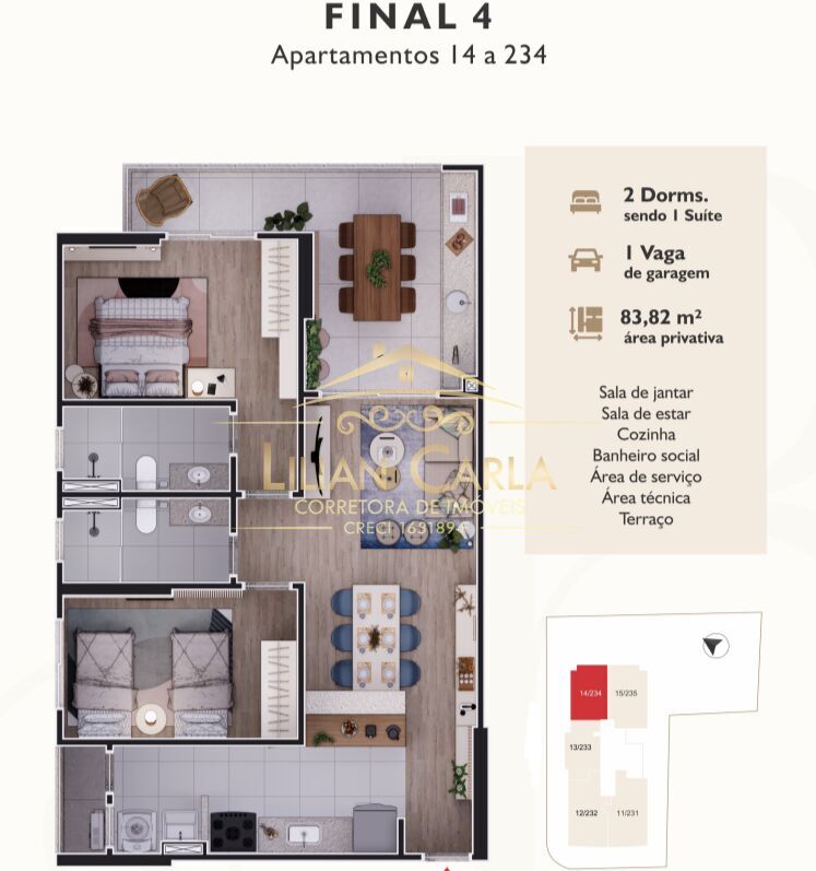 Apartamento à venda com 3 quartos, 111m² - Foto 27