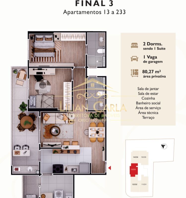 Apartamento à venda com 3 quartos, 111m² - Foto 26