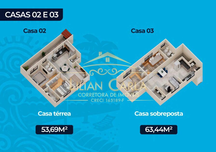 Casa de Condomínio, 2 quartos - Foto 3