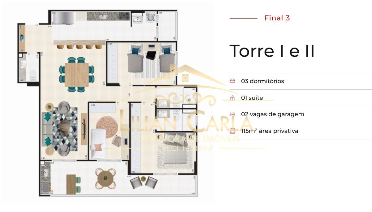 Apartamento, 3 quartos, 115 m² - Foto 25