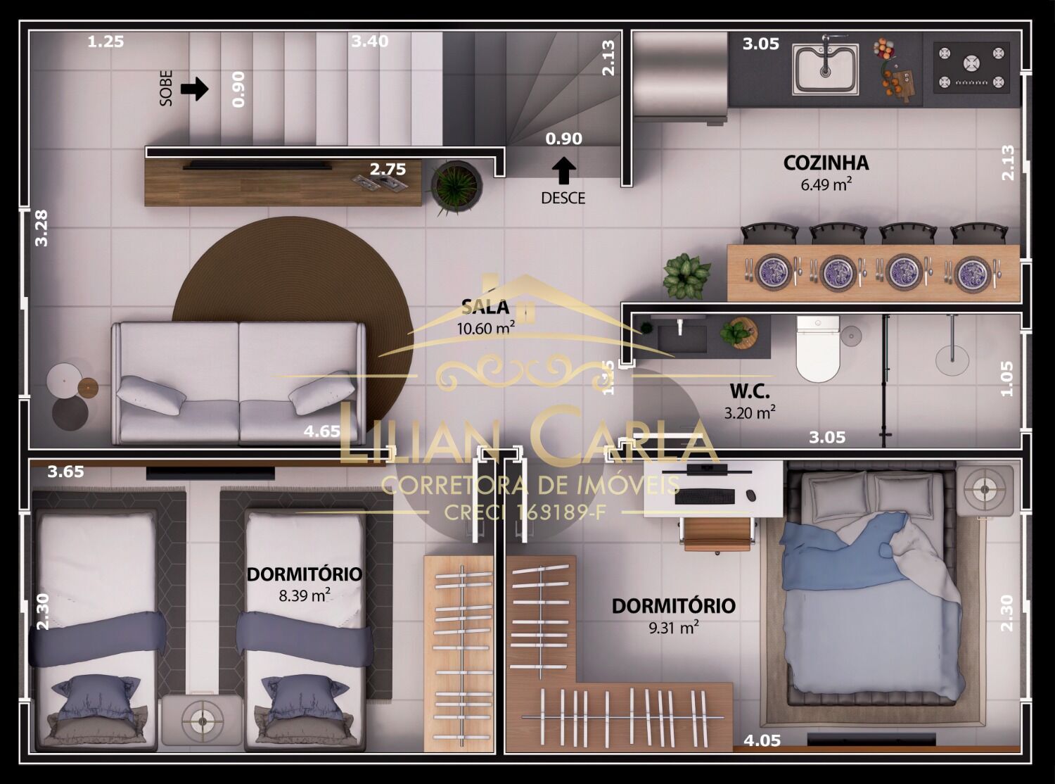 Casa de Condomínio, 4 quartos - Foto 10