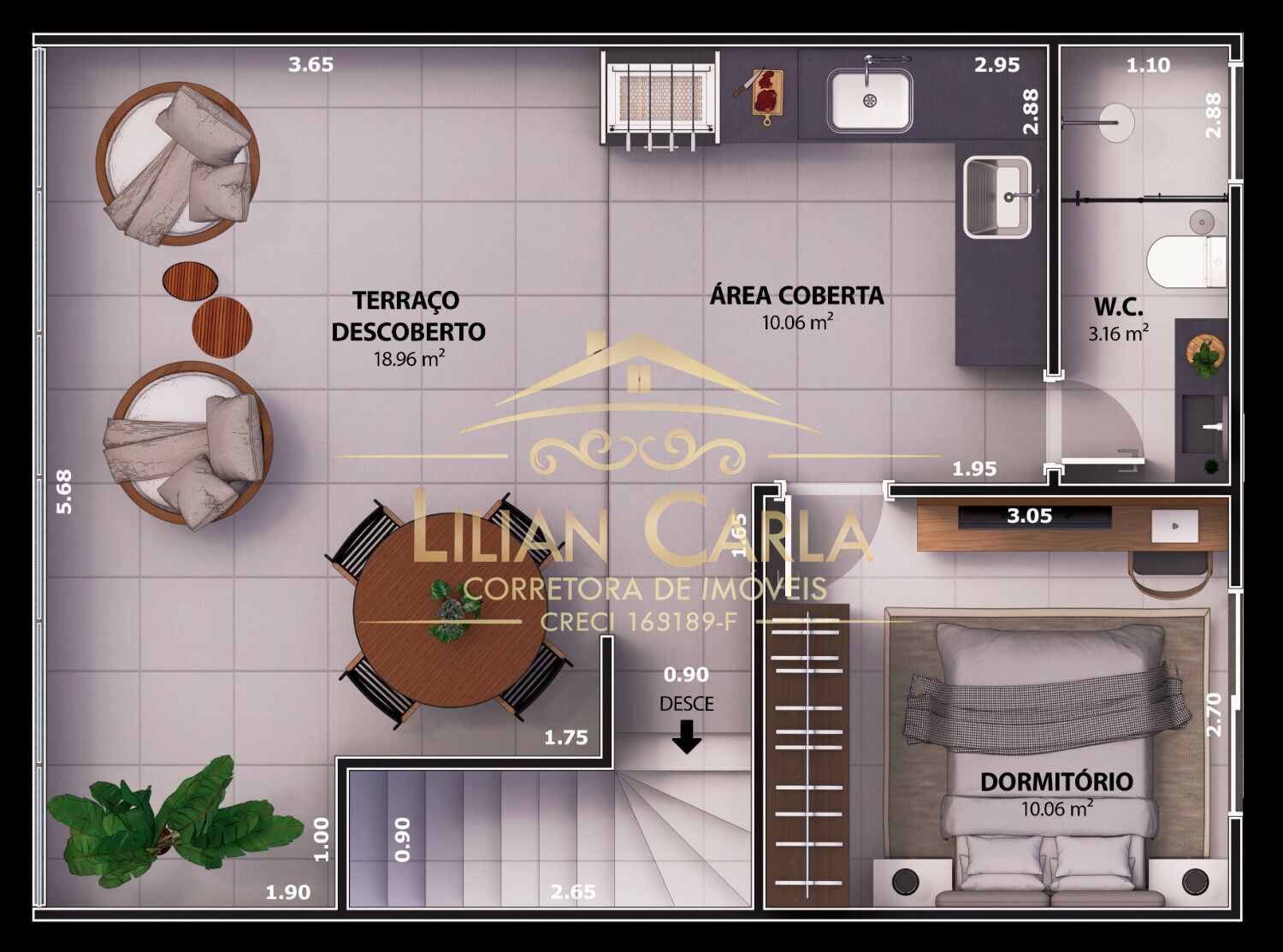Casa de Condomínio, 4 quartos - Foto 12