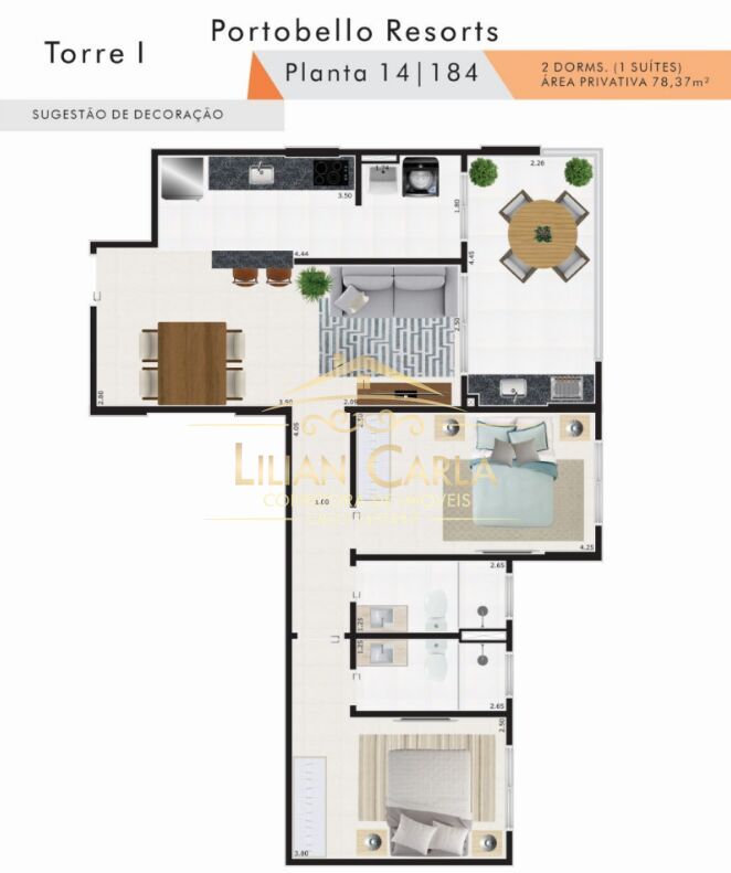 Apartamento, 2 quartos, 78 m² - Foto 22