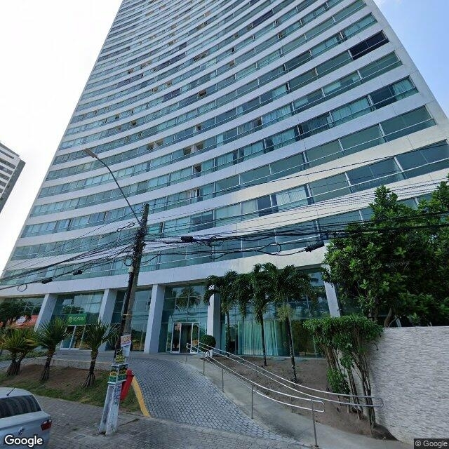 Imagem estática do "Street View" da localização