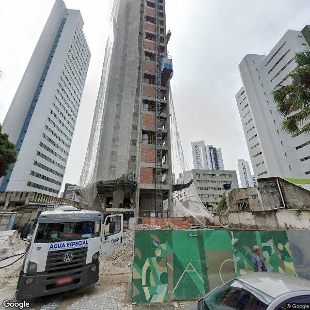 Imagem estática do "Street View" da localização