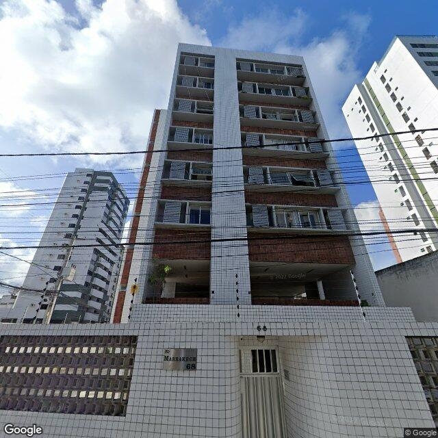 Imagem estática do "Street View" da localização