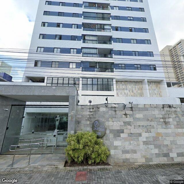 Imagem estática do "Street View" da localização