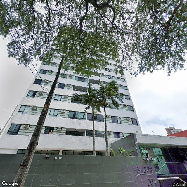 Imagem estática do "Street View" da localização