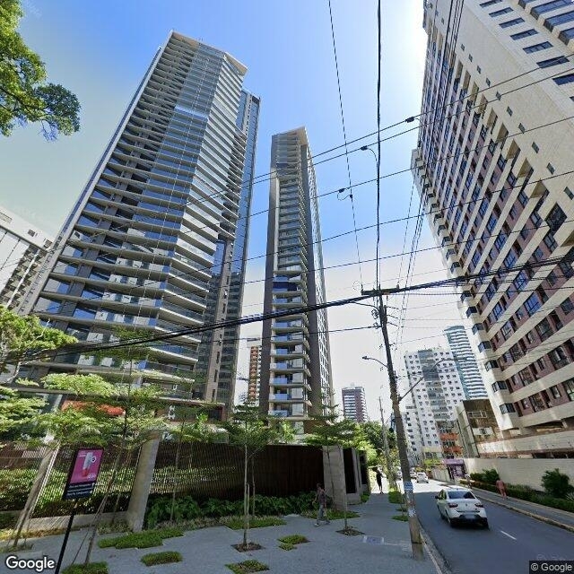 Imagem estática do "Street View" da localização