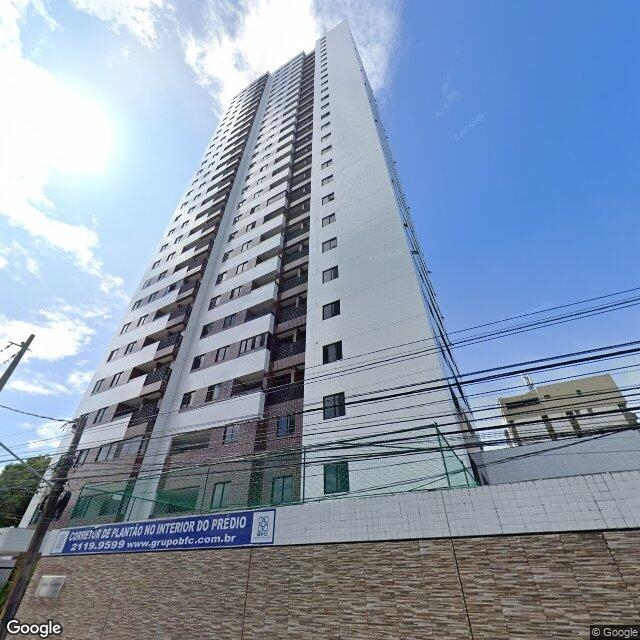 Imagem estática do "Street View" da localização