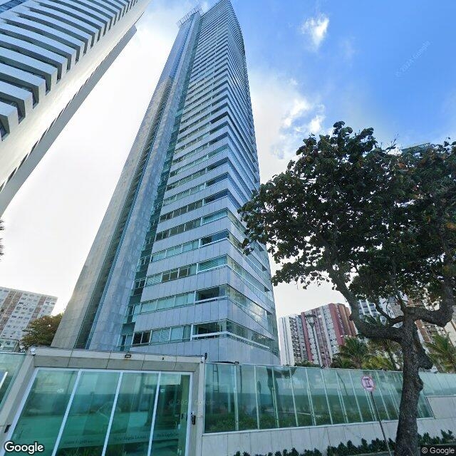 Imagem estática do "Street View" da localização