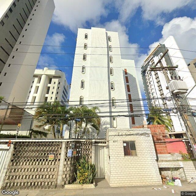 Imagem estática do "Street View" da localização
