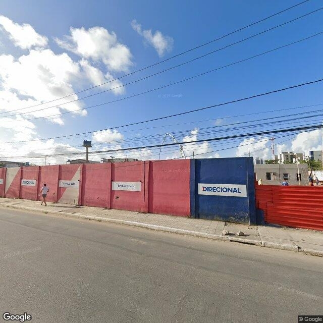 Imagem estática do "Street View" da localização