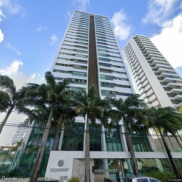 Imagem estática do "Street View" da localização