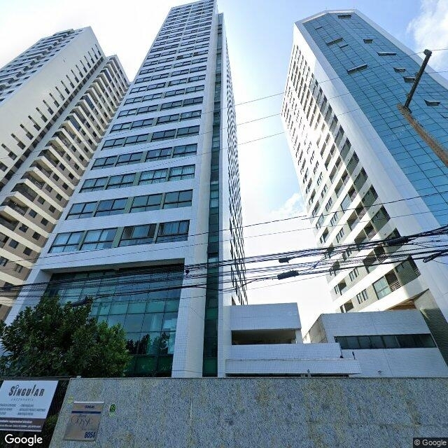 Imagem estática do "Street View" da localização