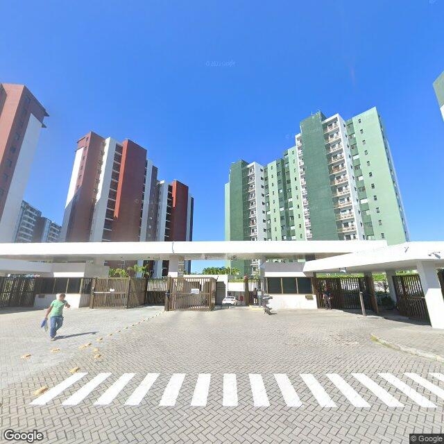 Imagem estática do "Street View" da localização