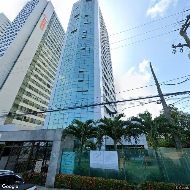 Imagem estática do "Street View" da localização