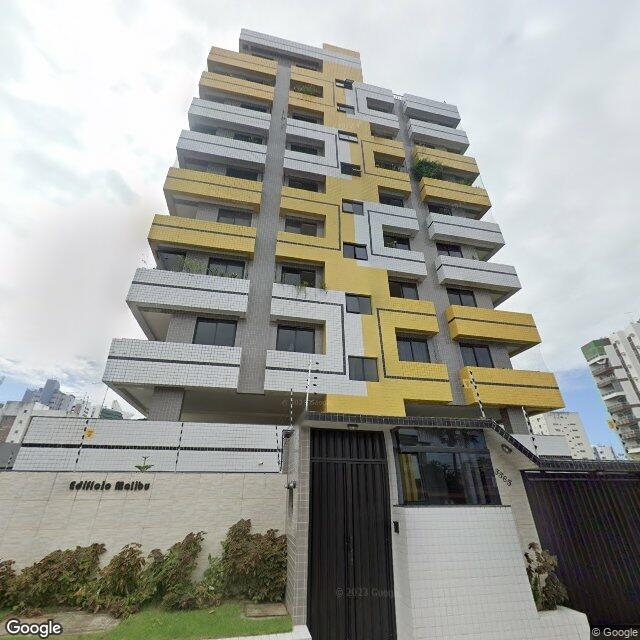 Imagem estática do "Street View" da localização