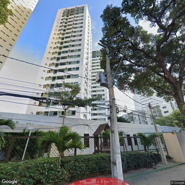 Imagem estática do "Street View" da localização