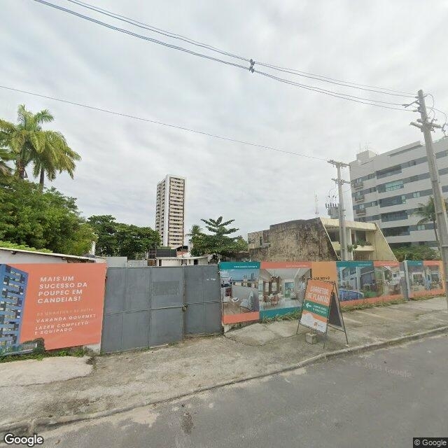 Imagem estática do "Street View" da localização