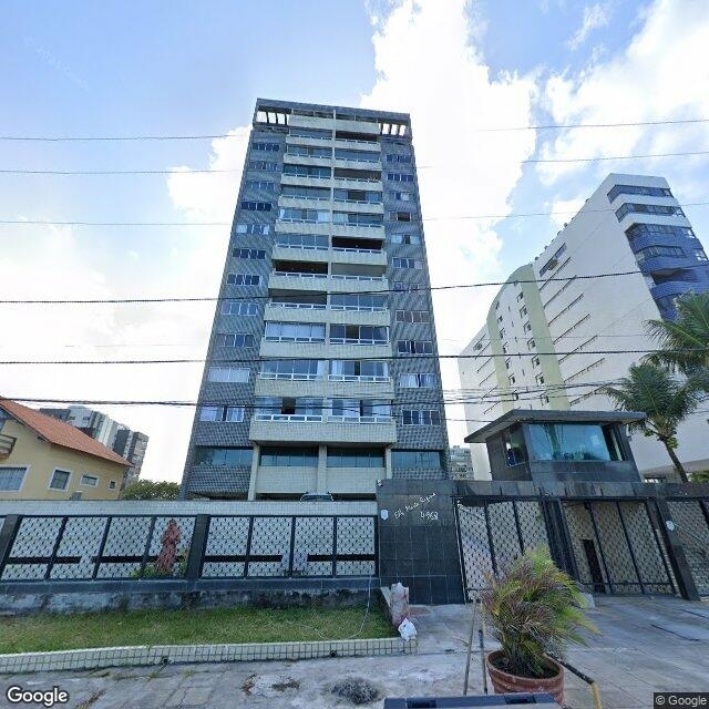 Imagem estática do "Street View" da localização