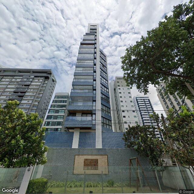 Imagem estática do "Street View" da localização