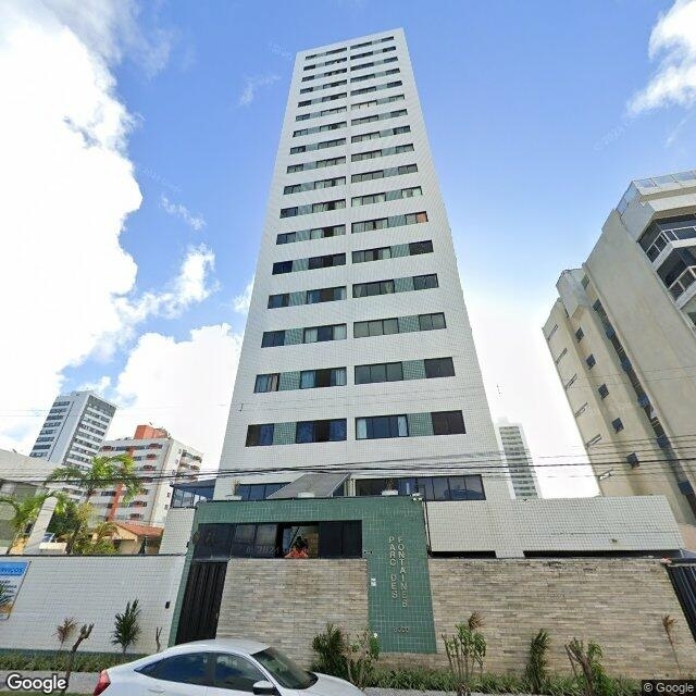 Imagem estática do "Street View" da localização