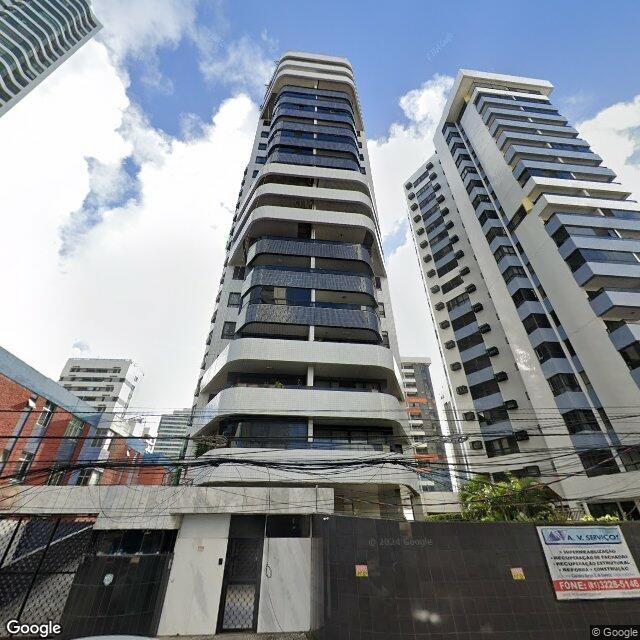 Imagem estática do "Street View" da localização