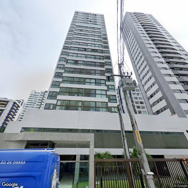 Imagem estática do "Street View" da localização