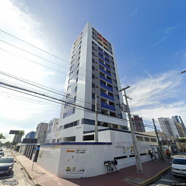 Imagem estática do "Street View" da localização