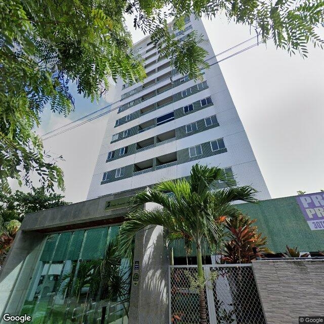 Imagem estática do "Street View" da localização