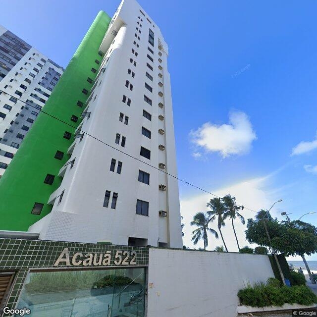 Imagem estática do "Street View" da localização