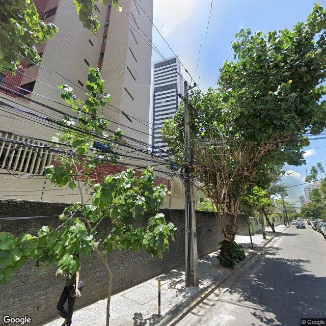 Imagem estática do "Street View" da localização