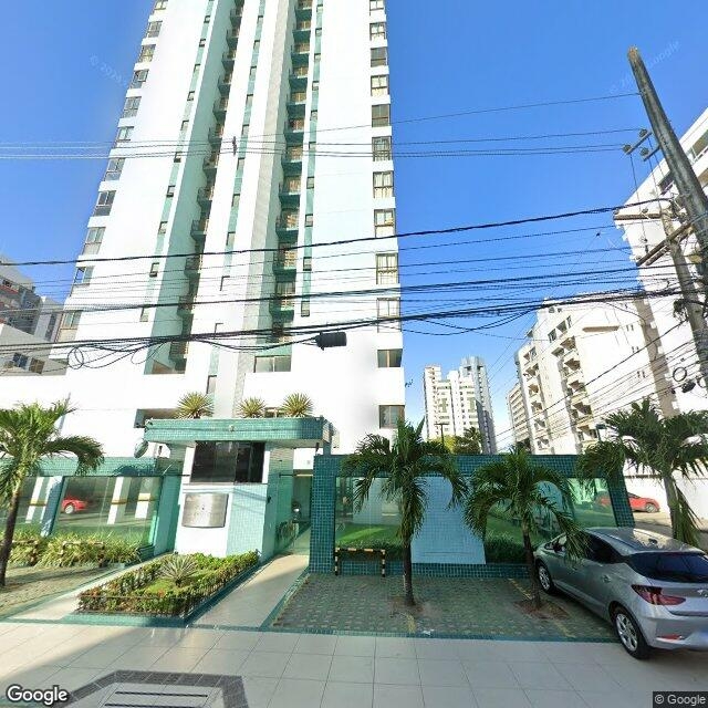 Imagem estática do "Street View" da localização