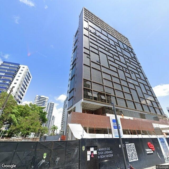 Imagem estática do "Street View" da localização