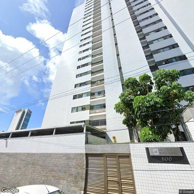 Imagem estática do "Street View" da localização