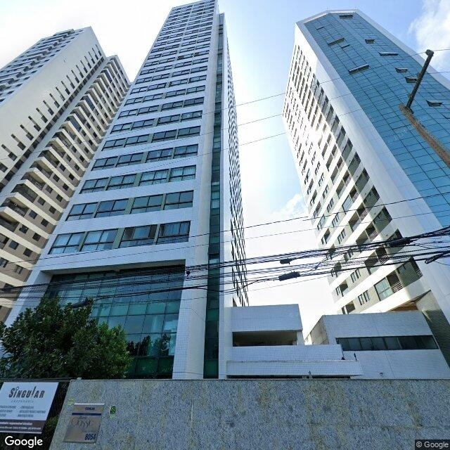 Imagem estática do "Street View" da localização