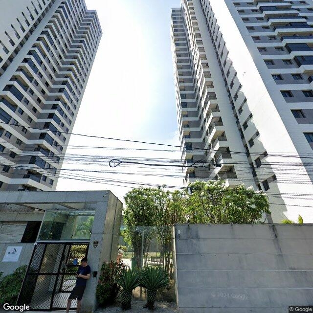 Imagem estática do "Street View" da localização